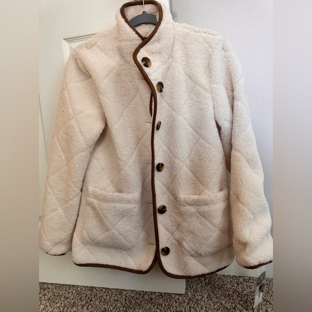 Quilted Sherpa Jacket